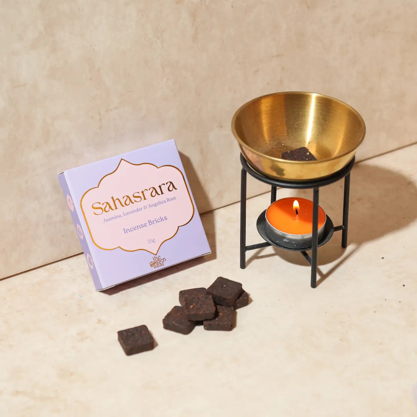 Smokeless Incense Bricks - Sahasrara