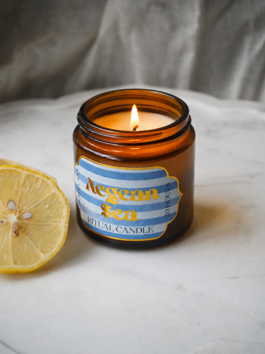 Aegean Sea Ritual Candle 