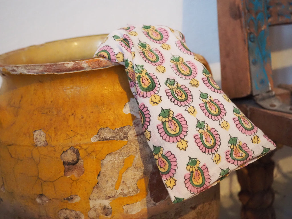 Bindi Block Printed Eye Pillow