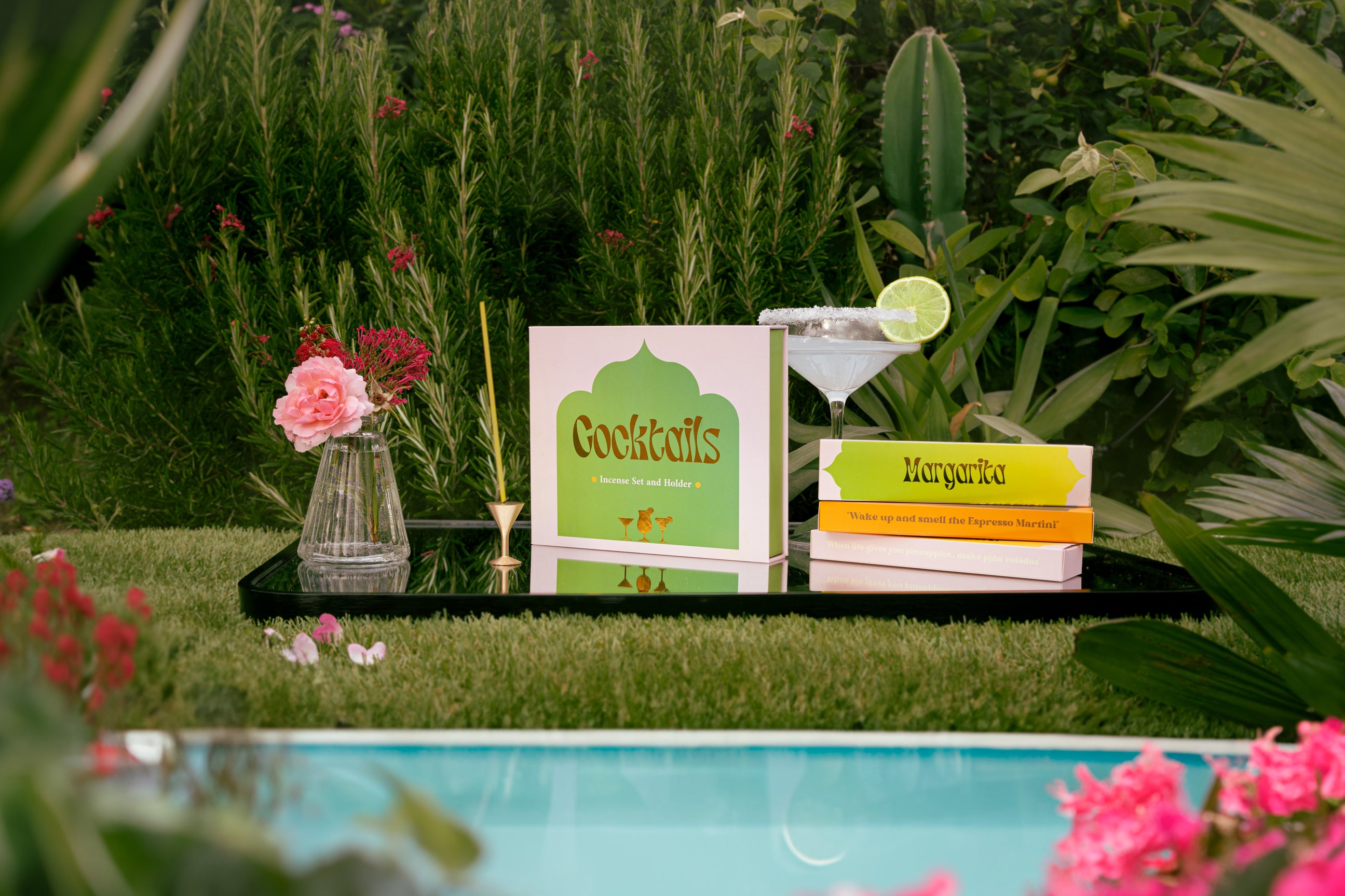 Cocktails Incense Gift Set