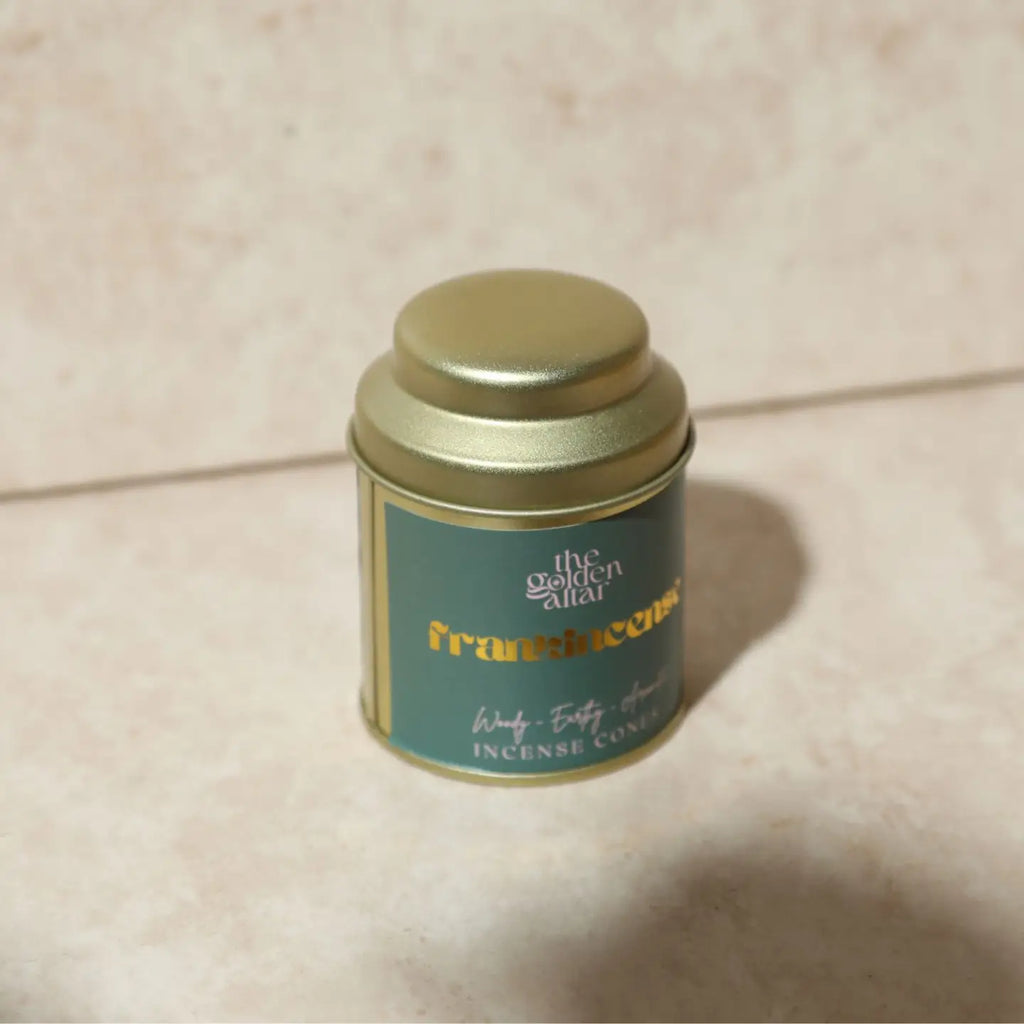 Frankincense Incense Cones Tin