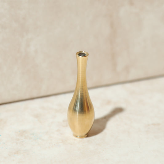 Brass Incense Holder - Vase shape