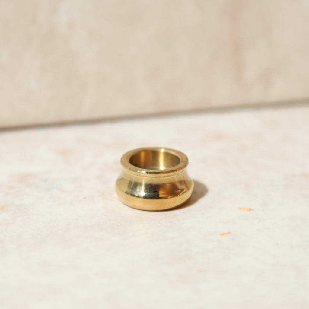 Brass Incense Holder - Droplet